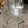 Round dining table - extending sides Image 4