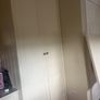 Solid cream wardrobe and dressing table Image 2