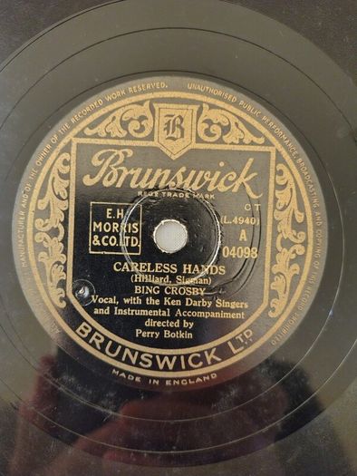 6 Brunswick and Capitol Gramophone Records