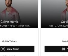 Calvin Harris 2 ticket