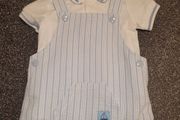 Baby dungarees 2 piece set Brand new - newborn