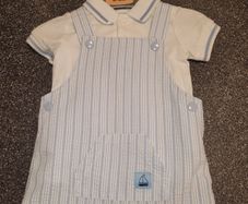 Baby dungarees 2 piece set Brand new - newborn