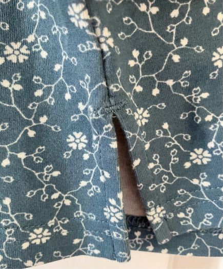Size 12 Blue&Cream Top by Ralph Lauren