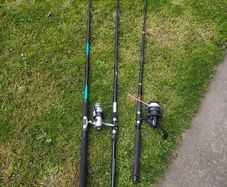 fishing rood,and few stuff