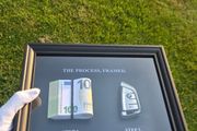 Gift 3D money frame art decor