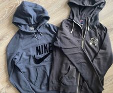Nike original sportswear hoodie jumper sweatshirt genuine full zip size L