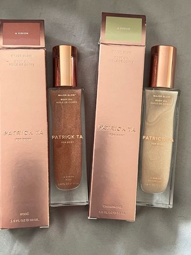Patrick Ta Major Glow Body Oils In A Dream And A Vision