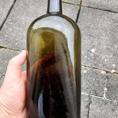 Large vintage whiskey bottle