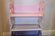 KidKraft Wooden Puzzle Piece Bookcase with Three Shelves - Pastel