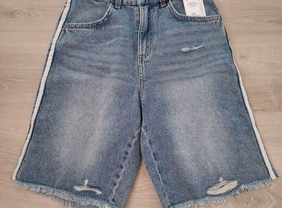 New Denim shorts size 11-12 years