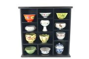 Miniature Japanese porcelain bowls