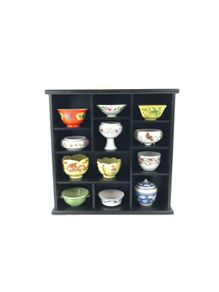 Miniature Japanese porcelain bowls