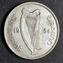 Ireland 1934 Half Crown silver coin Image 2