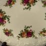 Vintage Royal Albert Old Country Roses Oval Tray With Heart Cut Out Handles 9.5" Image 5