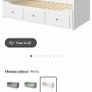 1 ikea day bed  and mattresses and mattress protector Image 2