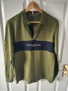 Tommy Hilfiger polo shirt sweater. Size 176