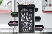 Professional Hairdressing Salon Trolley  5 Drawer Rolling Cart with Accessories