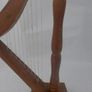 handcrafted wooden display harp ,,lovely display item for any man cave pub restaurant etc etc etc, buyer collects or pays postage. Image 4
