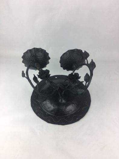 Vintage wall rose candleholder