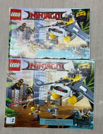 Lego Ninjago The Movie 70609 Manta Ray Bomber