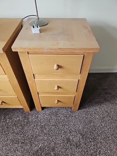 bedside lockers