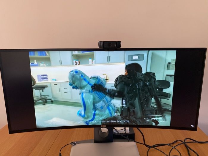 Dell U3419w USB-C Hub Gaming / Work Curve Monitor 4k