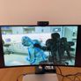 Dell U3419w USB-C Hub Gaming / Work Curve Monitor 4k Image 6