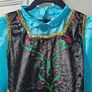 Anna's costume with a wig size 5-8 years Image 2