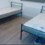 2 Single Metal Bed Frames with Mattresses Image 3