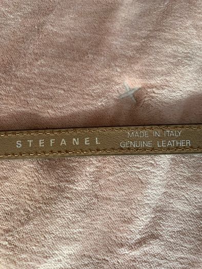 Leather belt
