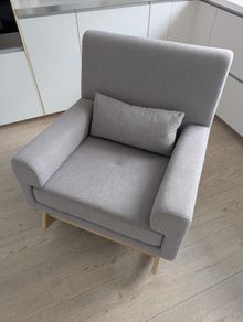 Gaia Baby Serena Nursing Chair | Grey / Dove Colour