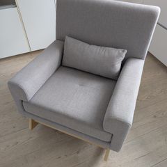 Gaia Baby Serena Nursing Chair | Grey / Dove Colour