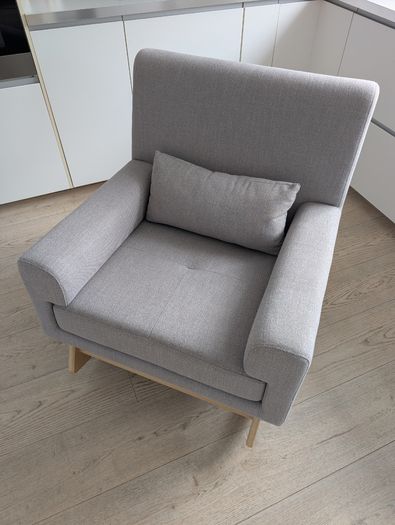 Gaia Baby Serena Nursing Chair | Grey / Dove Colour