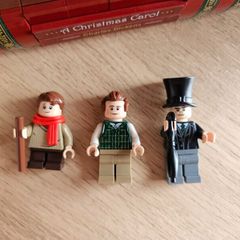 lego minifigures lot, set 40410 charles dickens tribute