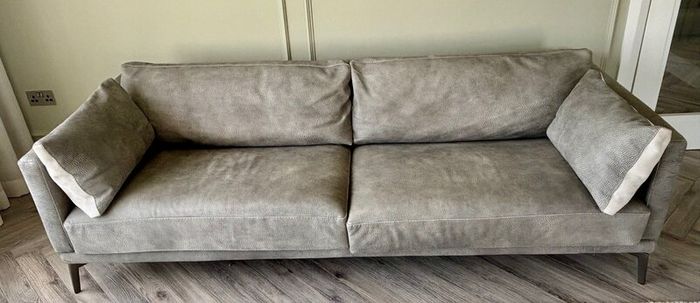 Sofa - 3 person Leather Calia Italia