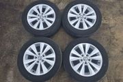Genuine Volkswagen 16" Alloy Wheels &amp; Dunlop Veuro VE304 Tyres (205/55/R16)