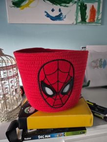 SpiderMan storage basket