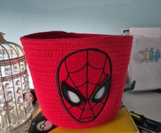SpiderMan storage basket