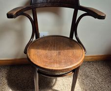 Antique Mundus Bentwood Carver Armchair c. 1919-1922
