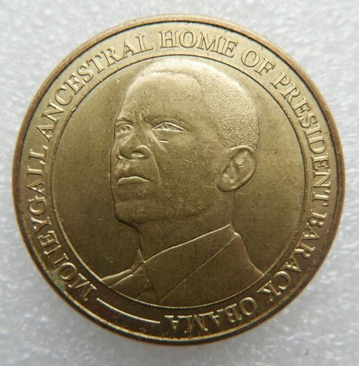 Hibernian Coin Barrack Obama Moneygall