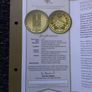 Royal Engagement 24k Gold Plated Commemorative Medal with Genuine Blue Sapphire and COA ( No. 01574 / 40,000 ) Image 4