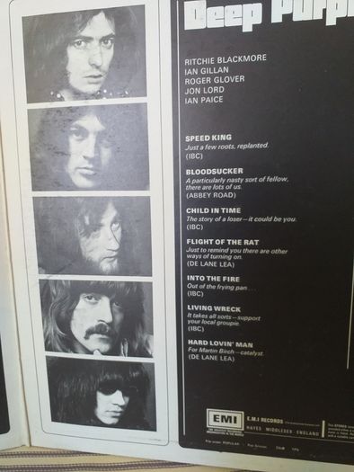 Deep Purple - Green Vinyl.