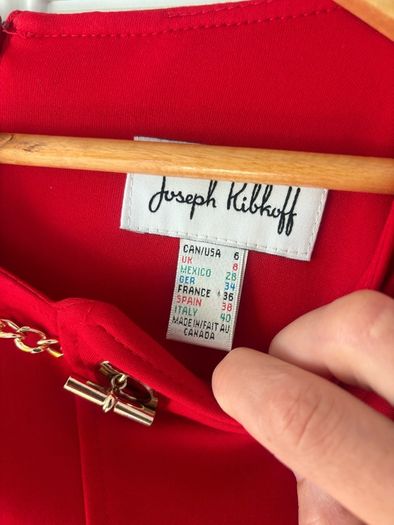 Joseph Ribkoff Red dress