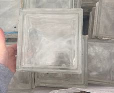 Reclaimed glass blocks