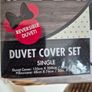 Brand New Reversible Single Duvet Cover Set for Girl's Bedroom-Minnie Mouse Character Image 4