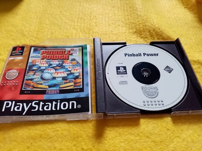 Pinball power PlayStation1 Ps1 PlayStation 2 ps2 games Original