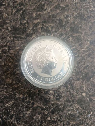 Lunar Series 1  2000 Perth Mint Silver Bullion Dragon Coin