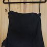 Coast black bandeau silk maxi dress  (free postage) Image 6