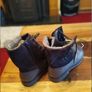 Clarks Fur Lined Leather Girls Boots - 1F - New Image 6