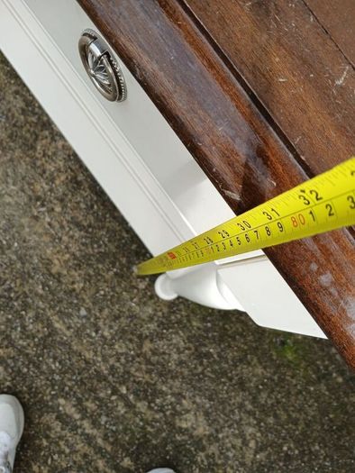 Console table solid wood
